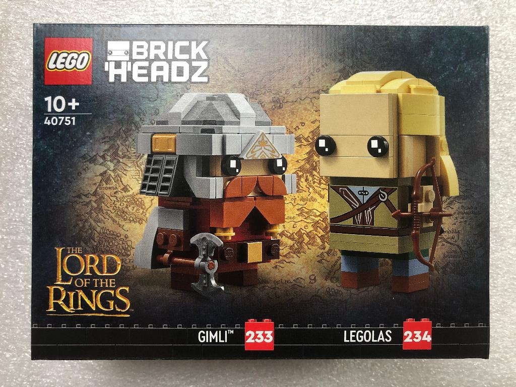 LEGO® Brickheadz 40751 - Legolas & Gimli *Nieuw*, BrickHeadz, Lego, Nieuw, Ophalen of Verzenden