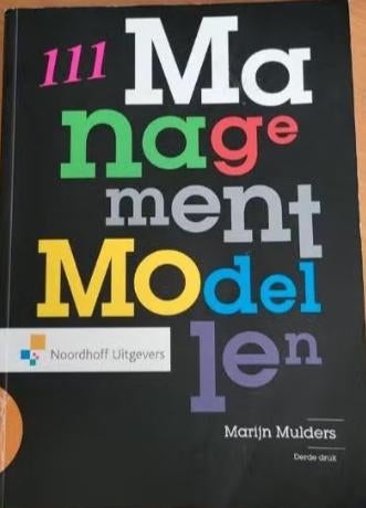 111 Managementmodellen (3e druk), Ophalen of Verzenden, Beta, Gelezen, HBO