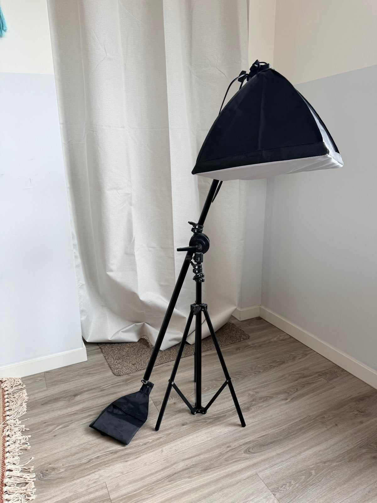 Fotostudio lamp met softbox en statief - Goed werkend, Audio, Tv en Foto, Fotografie | Fotostudio en Toebehoren, Ophalen, Lamp of Flitsset