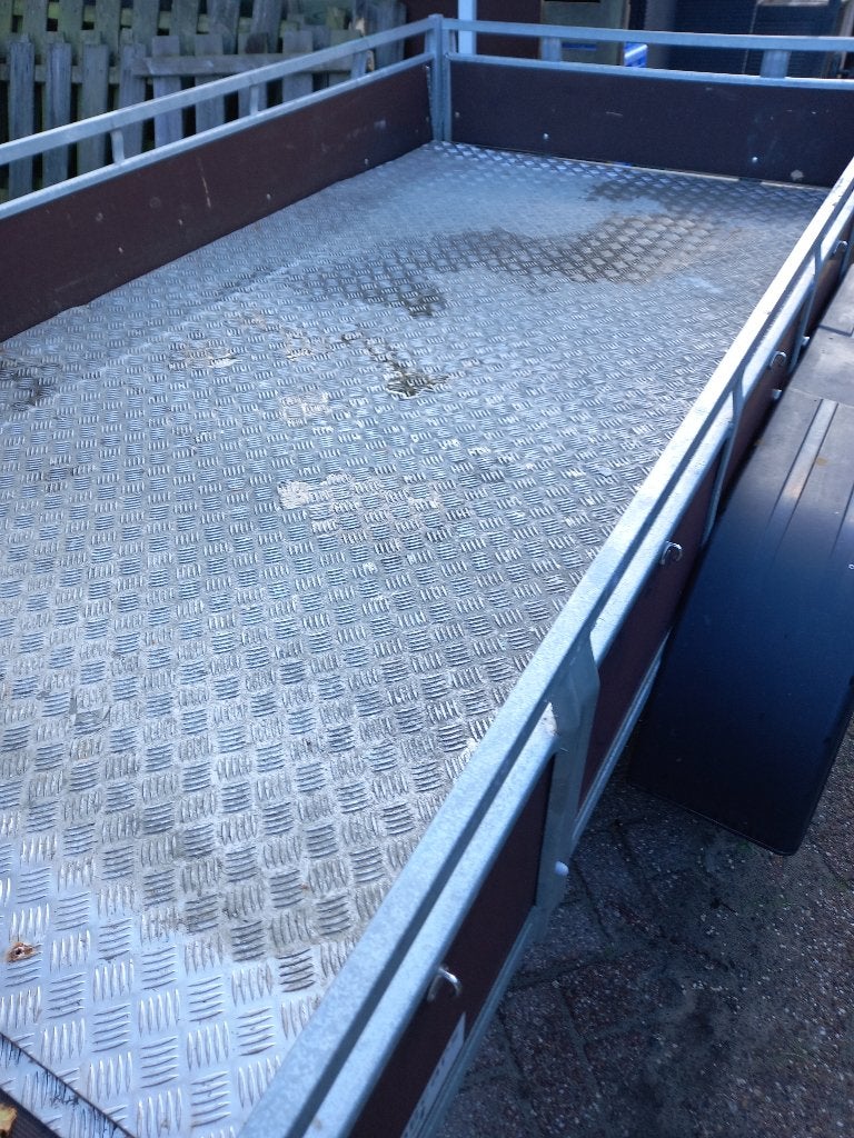 Traanplaat Aluminium Groot, Doe-het-zelf en Verbouw, Ophalen, Gebruikt, Aluminium