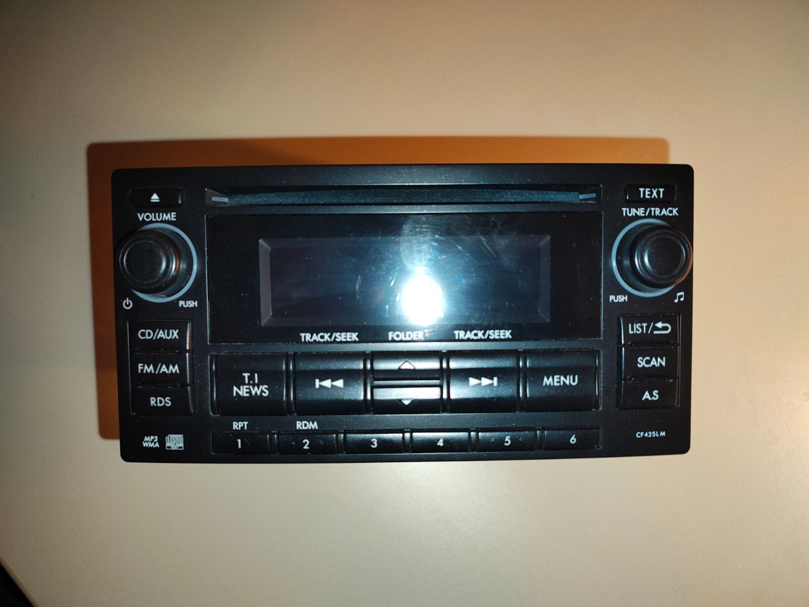 Subaru Clarion CF425LM 2 DIN Autoradio met CD-speler, Auto diversen, Autoradio's, Ophalen, Gebruikt