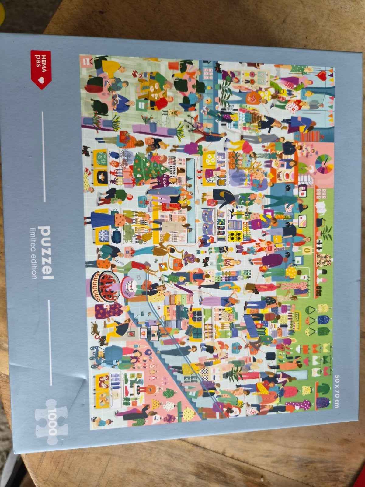 Hema puzzel 1000 stukjes nieuw, Ophalen of Verzenden, 500 t/m 1500 stukjes, Nieuw