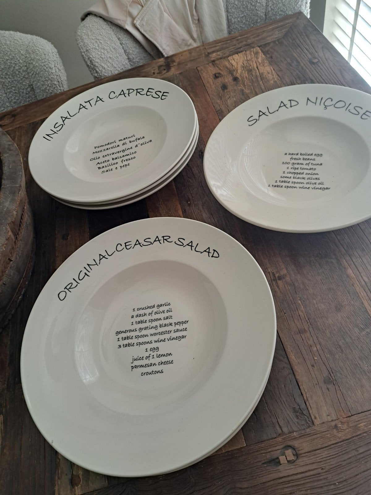 Riviera Maison salade/borden/schalen/servies, Ophalen, Overige stijlen, Bord(en)