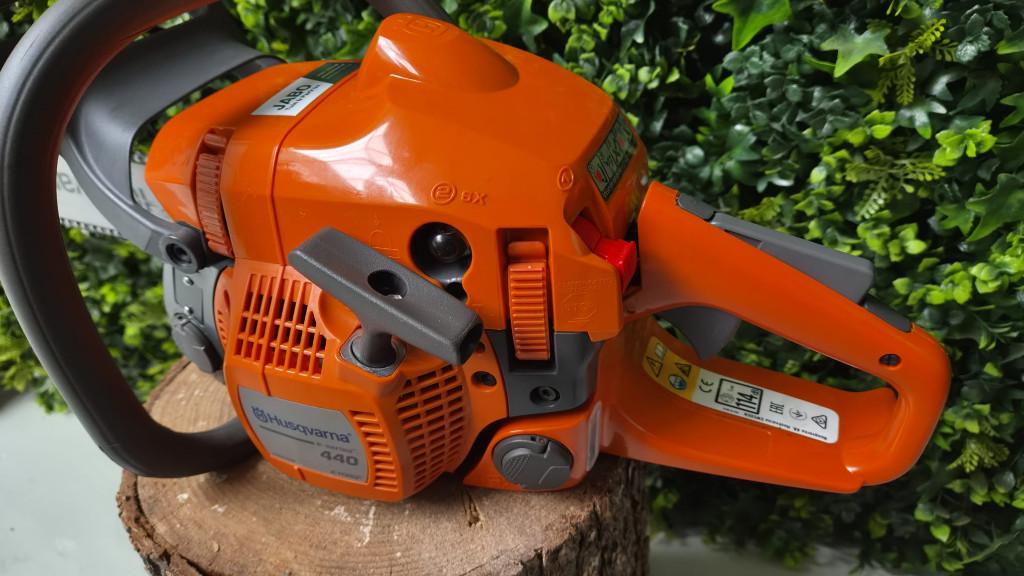 Husqvarna 440e kettingzaag z.g.a.n.!, Ophalen, Zo goed als nieuw, Boomzaag, Husqvarna
