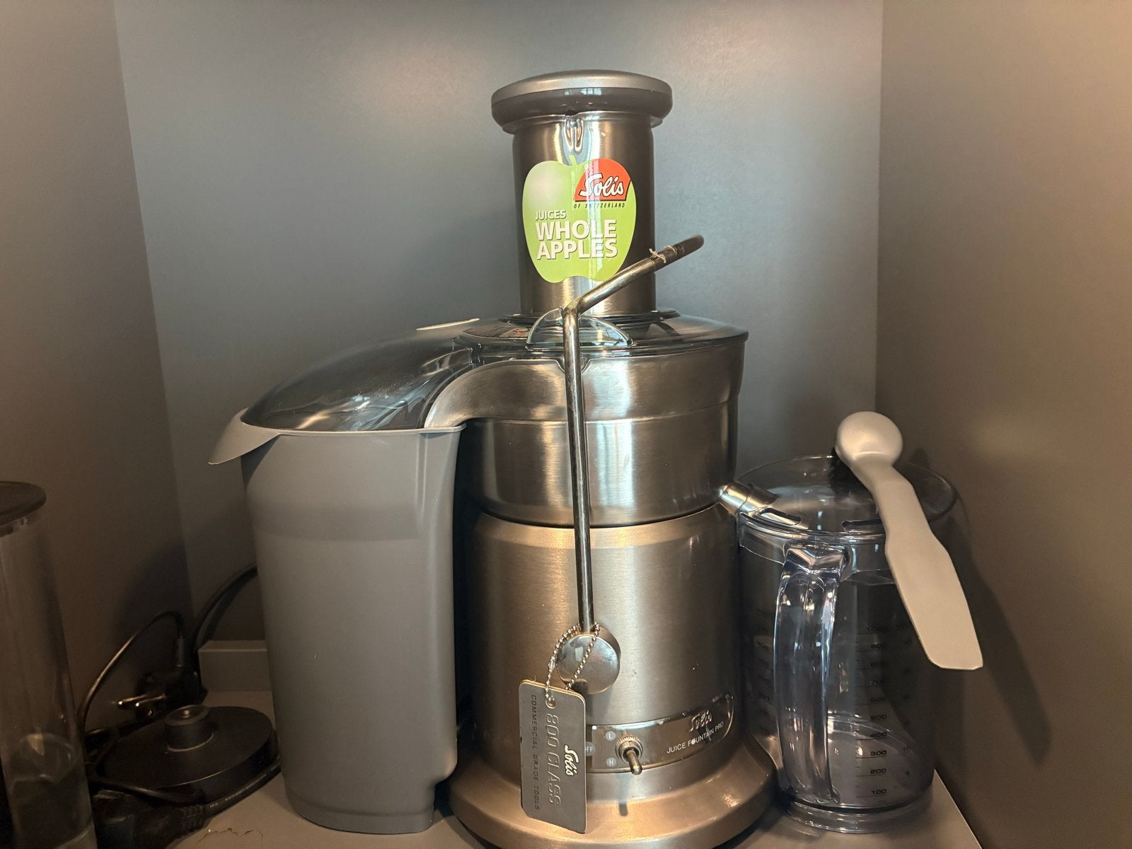 Solis Juice Fountain Pro - Krachtige Sapcentrifuge, Ophalen, Zo goed als nieuw