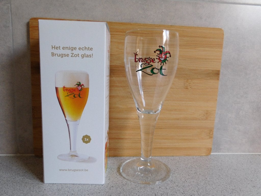 Bier Glas  0,33 Ltr. Brugse Zot 2021 Ritzenhoff, Verzamelen, Biermerken, Ophalen of Verzenden, Zo goed als nieuw, Glas of Glazen