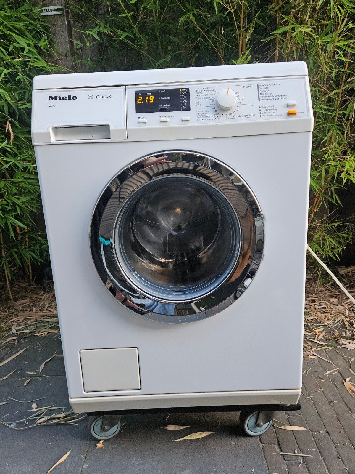 Miele wasmachine WDA111, Ophalen, Gebruikt, 85 tot 90 cm, Energieklasse A of zuiniger