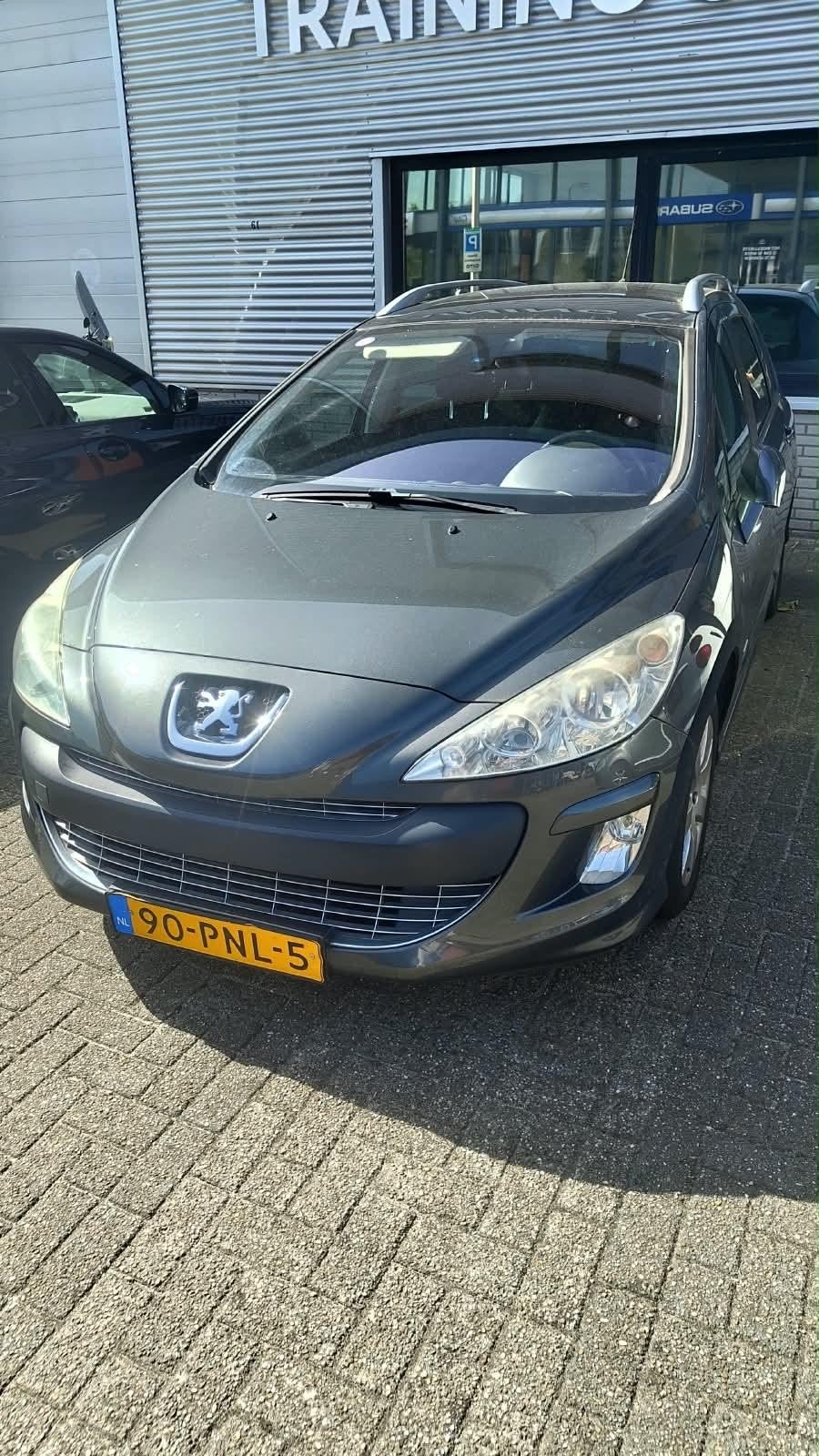 Peugeot 308 1.6 VTI 16V SW 7P 2011 Grijs, Auto's, Voorwielaandrijving, 15 km/l, 4 cilinders, 7 stoelen