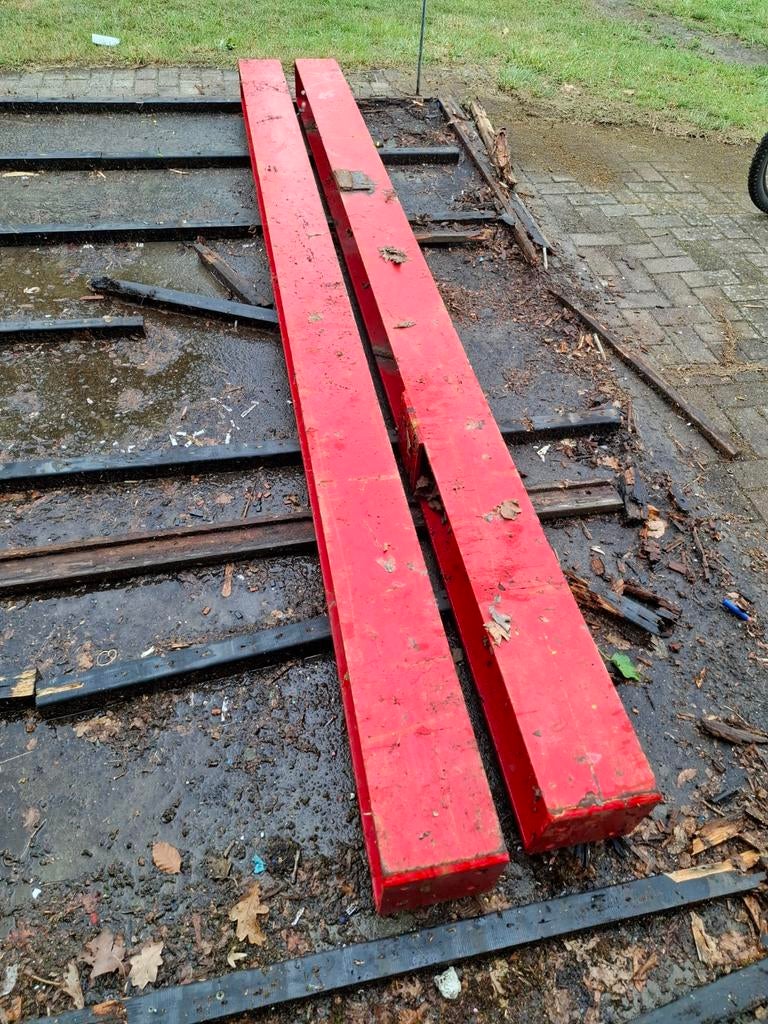 HEA180 balken met kopplaat, Doe-het-zelf en Verbouw, Metalen, Ophalen, Gebruikt, IJzer