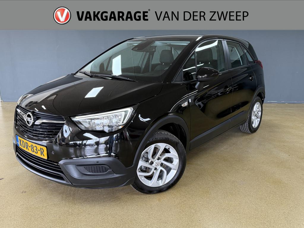 Opel Crossland X 1.2 Turbo Innovation | Navi | PDC | Automaa, Auto's, 840 kg, Gebruikt, Euro 6, Zwart