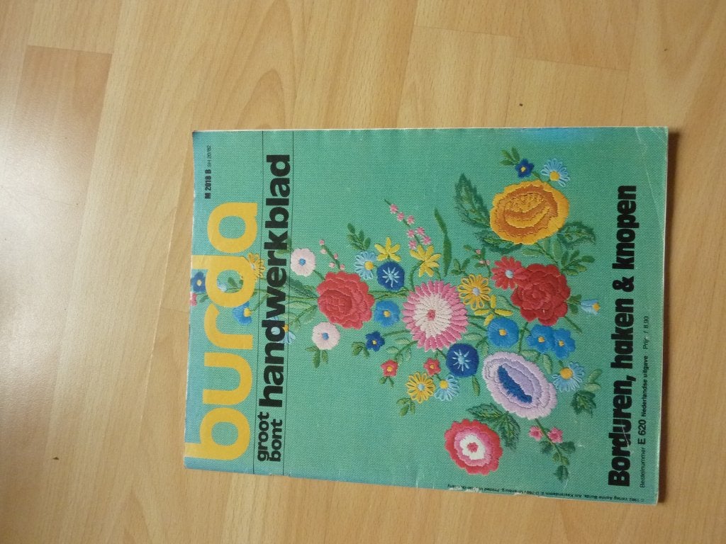 Burda groot bont handwerkblad compleet, Ophalen of Verzenden, Nieuw, Handborduren, Patroon