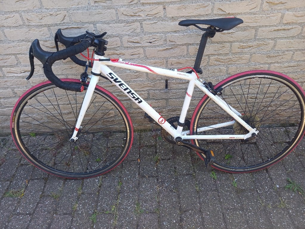 Racefiets 23 inch, Minder dan 10 versnellingen, Gebruikt, Velgrem, Aluminium