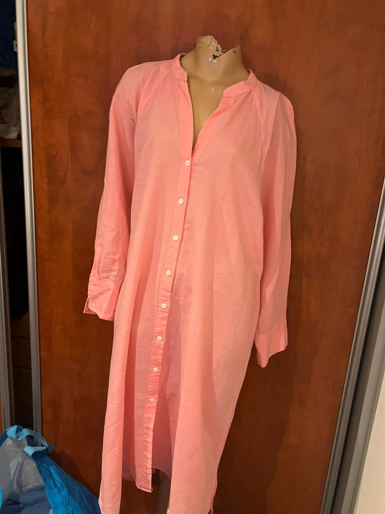ZARA jurk maat xl linnen & katoen zgan, Kleding | Dames, G, G, Maat 46/48 (XL) of groter, B