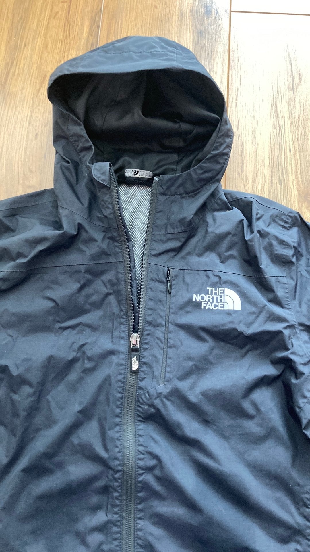 The North Face windjack zwart maat xl, Kinderen en Baby's, Ophalen of Verzenden, Zo goed als nieuw, Jongen of Meisje, Jas