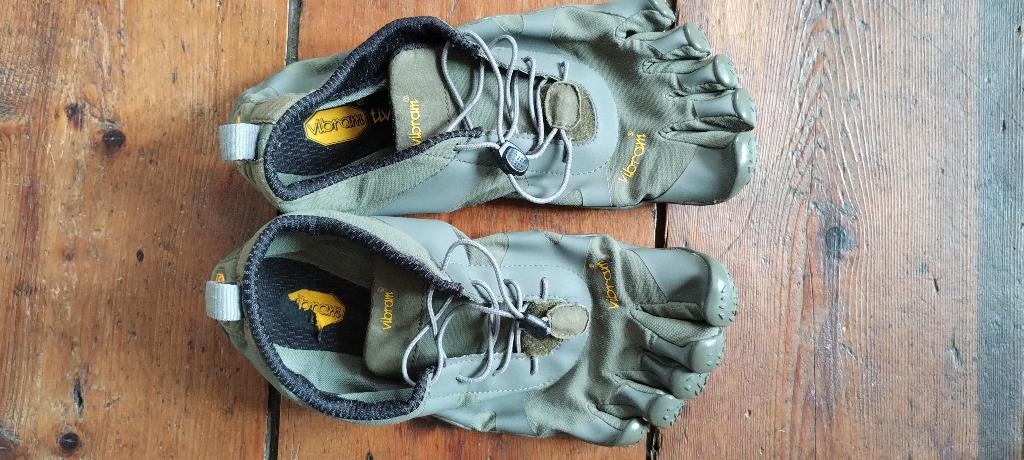 Vibram fivefingers 41 groen als nieuw, Overige kleuren, Overige typen, Fivefingers, Ophalen of Verzenden