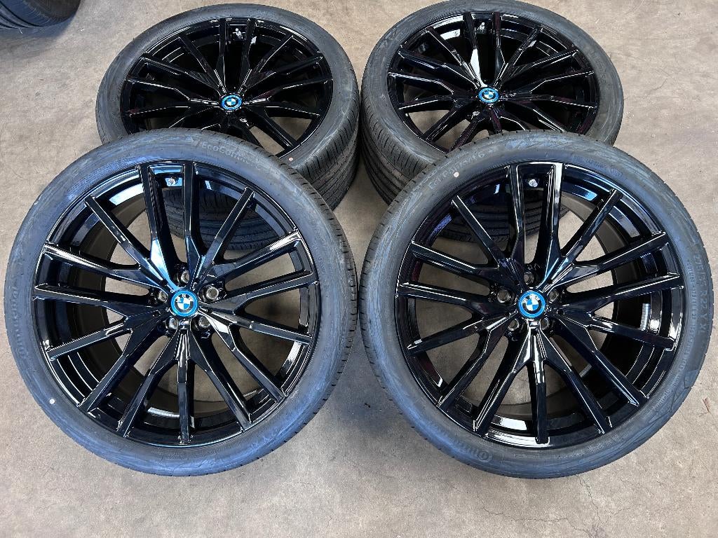 NIEUW 22 inch originele velgen + zomerbanden BMW X5 X6 742 M