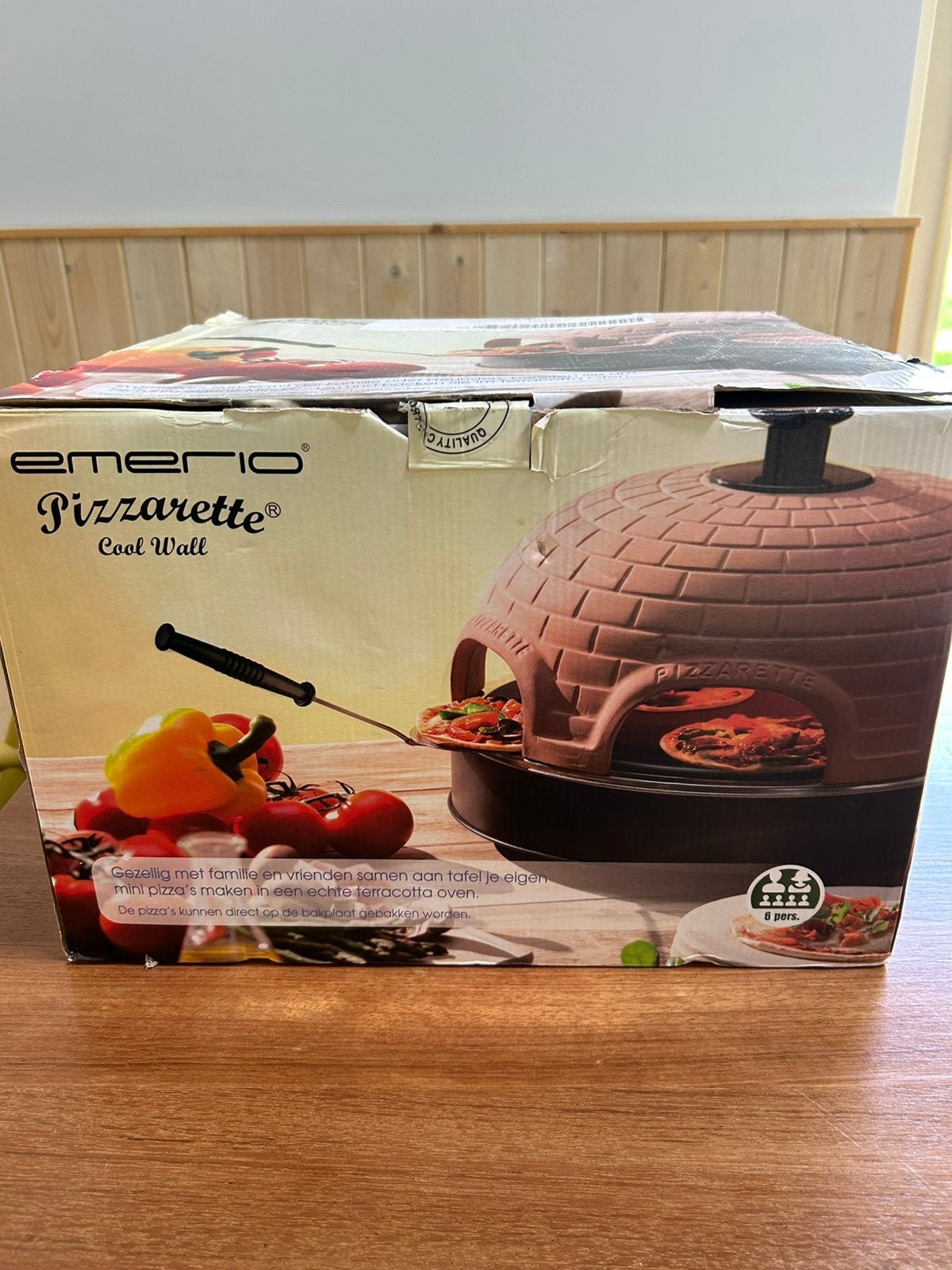 Pizzarette cool wall, Ophalen, Gebruikt, 4 t/m 7 personen