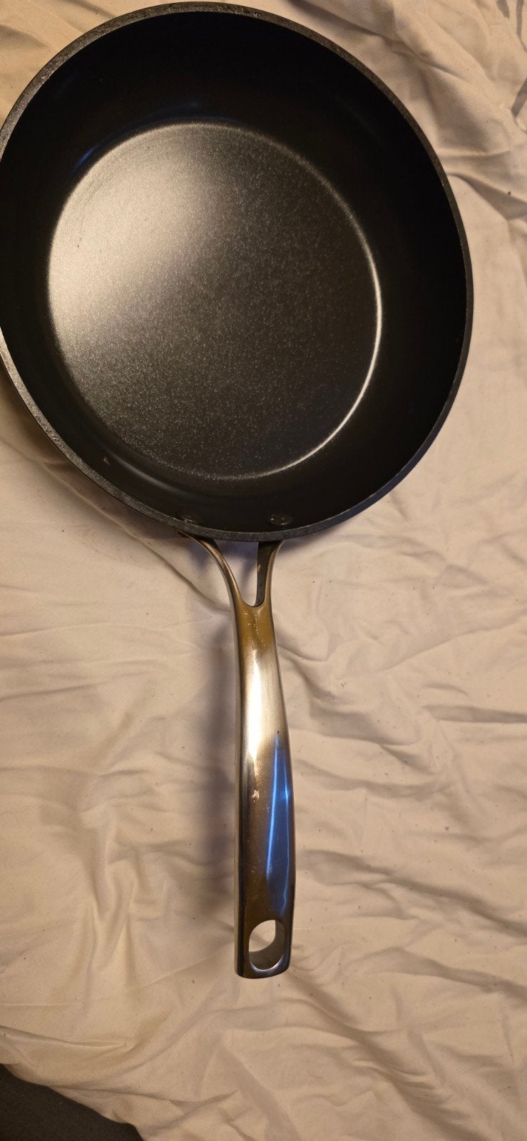 Bk  koekenpan 25 cm - Ideaal voor dagelijks gebruik, Huis en Inrichting, Keuken | Potten en Pannen, Gebruikt, Antiaanbaklaag, Ophalen of Verzenden
