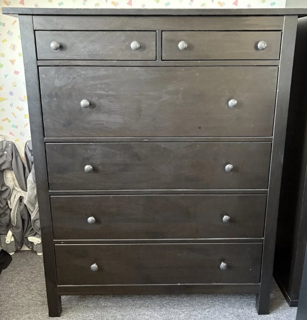 Ikea Hemnes ladekast, Ophalen, Gebruikt, 100 tot 150 cm, 5 laden of meer