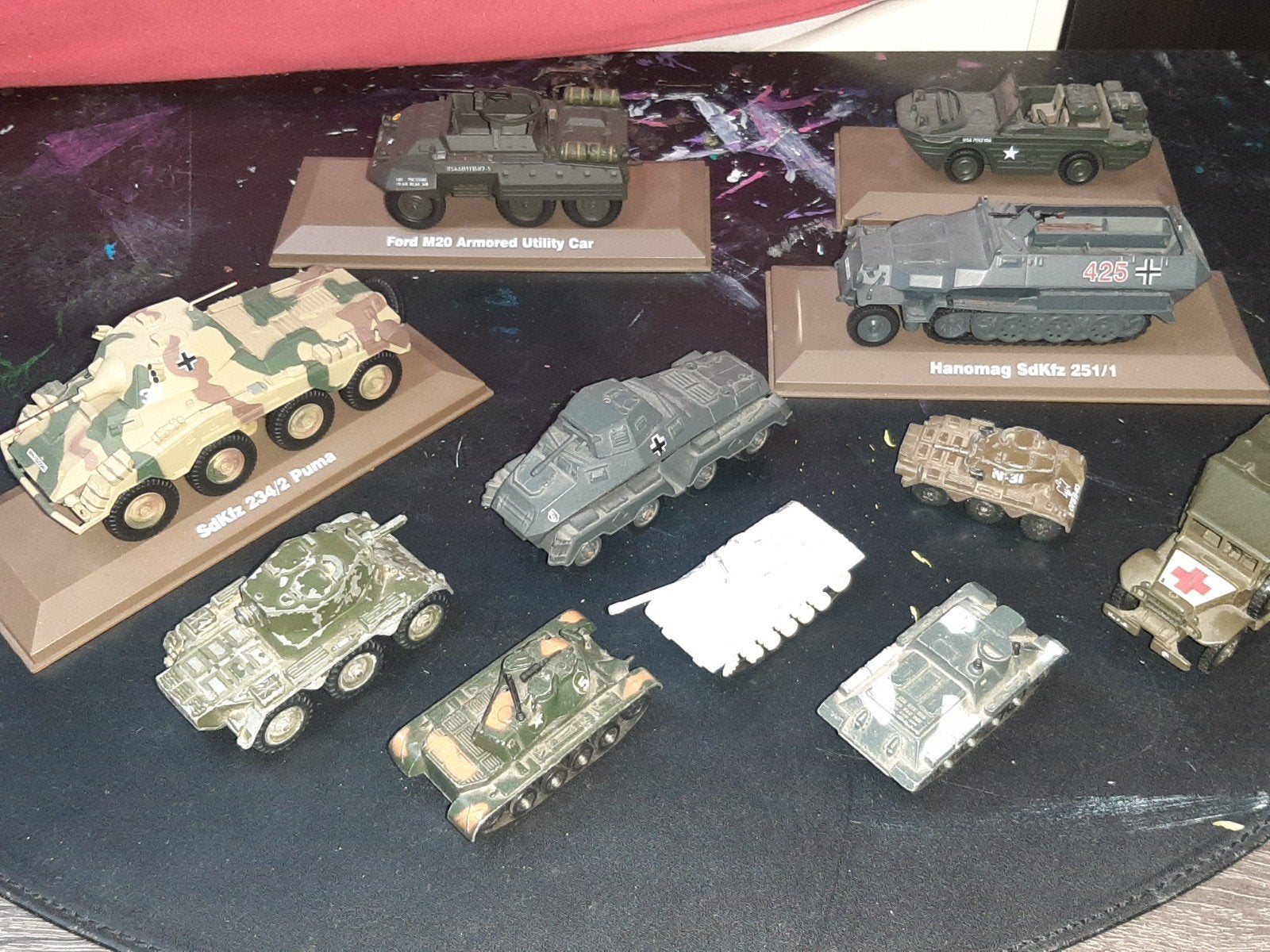 Diverse Legervoertuigen - Miniatuur Modellen, Ophalen of Verzenden