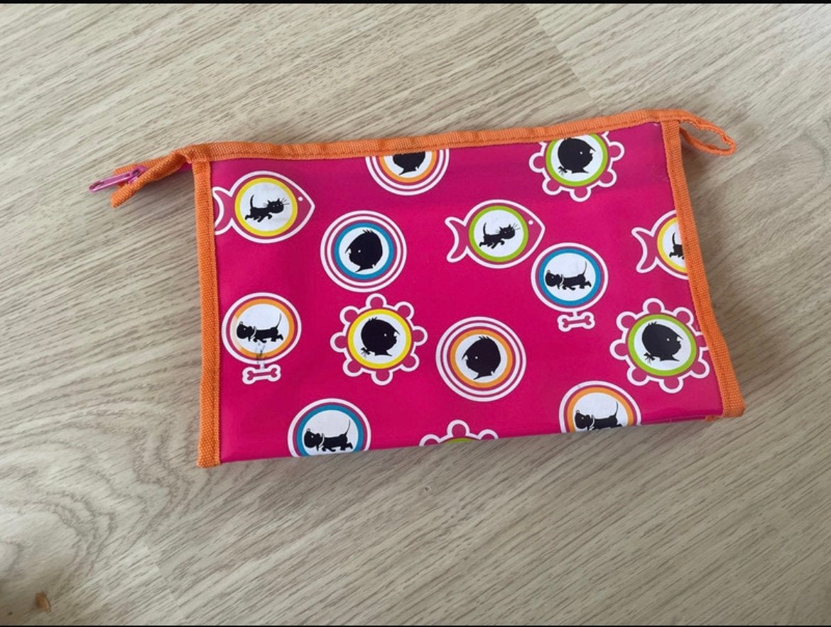 Leuke roze Jip&Janneke toilettas, Ophalen of Verzenden, Zo goed als nieuw, Roze, Meisje
