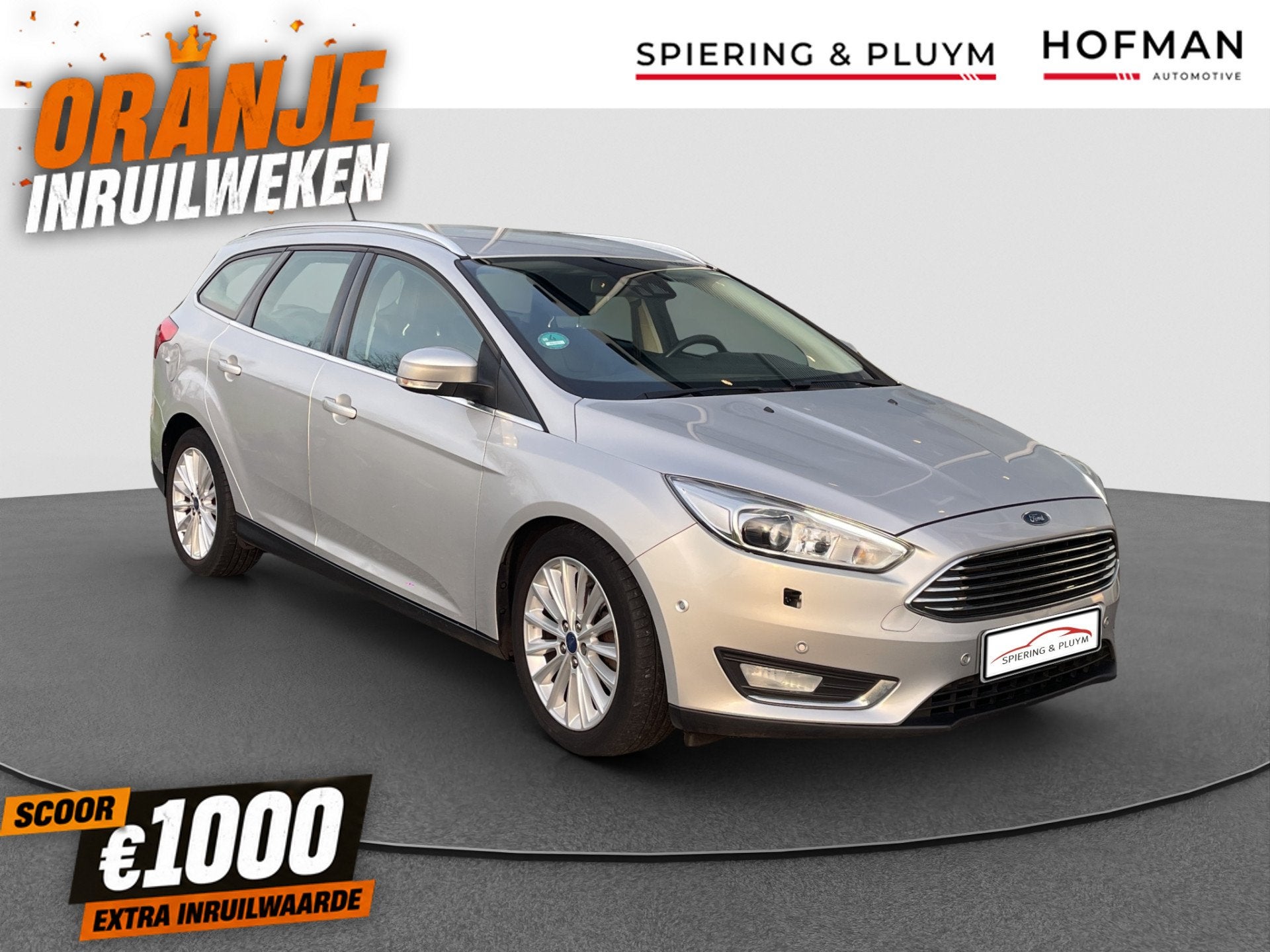 Ford FOCUS Wagon 1.5 TDCI Titanium Edition Leder | Navi | D., Auto's, Ford, Automatische klimaatregeling, Gebruikt, 4 cilinders