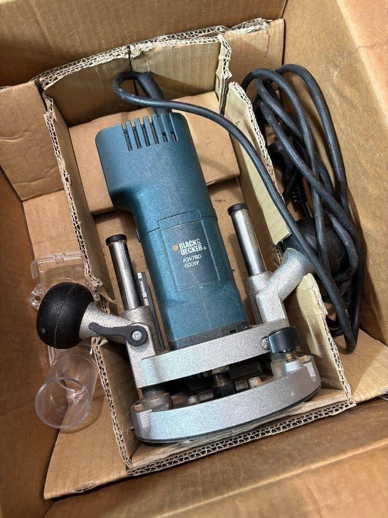 Bovenfrees, Ophalen, Gebruikt, Black & Decker, Bovenfrees