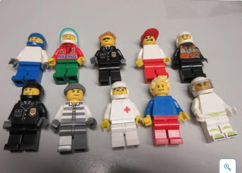 nr. 8832, 10 Lego poppetjes., Ophalen of Verzenden, Gebruikt, Complete set, Lego