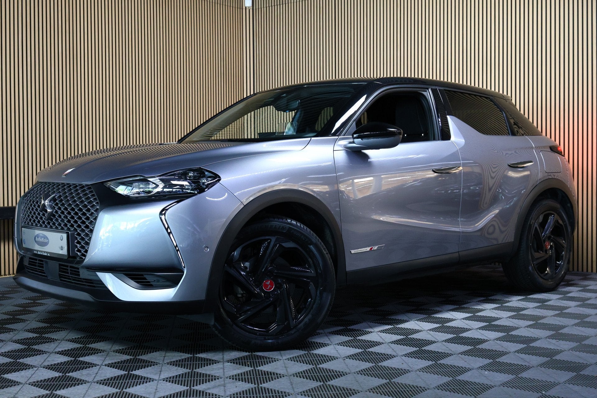 DS Ds 3 Crossback E-Tense PERFORMANCE AVM VIRTUAL NAVI HEADU, Auto's, 136 pk, Gebruikt, Zwart, Leder en Stof
