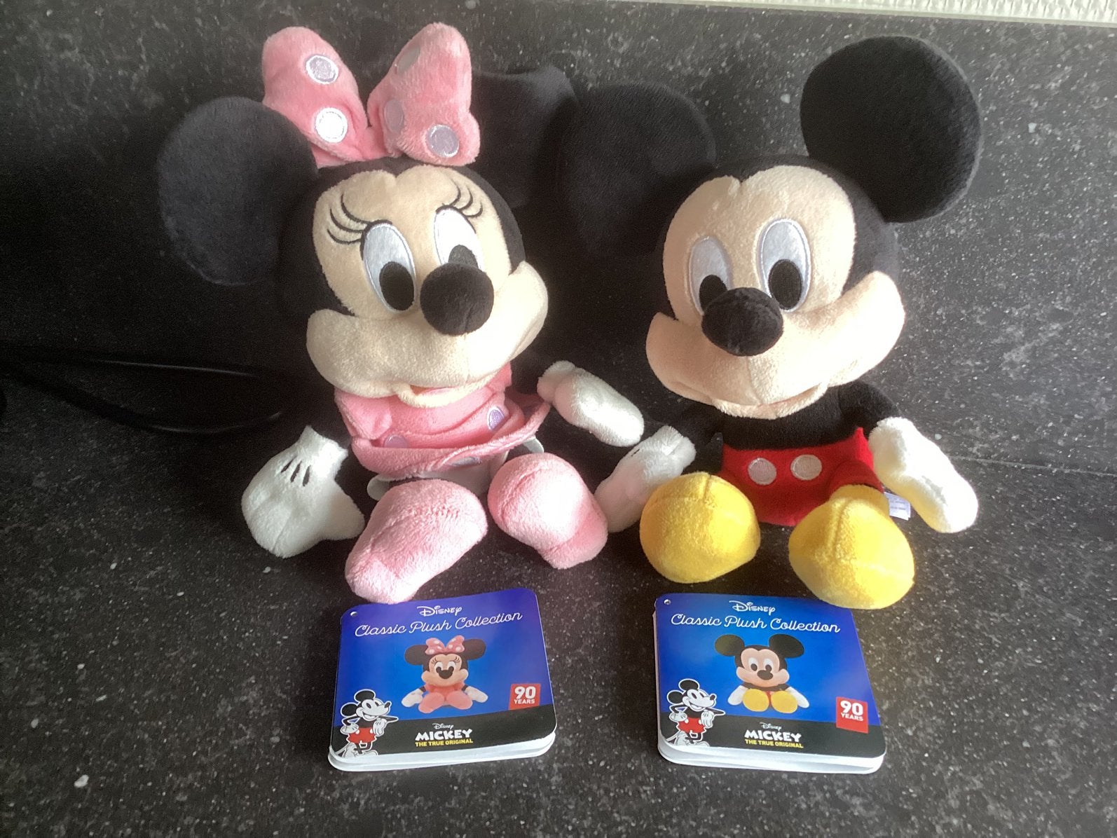 Mickey en minnie knuffels, Ophalen of Verzenden, Mickey Mouse, Nieuw, Knuffel