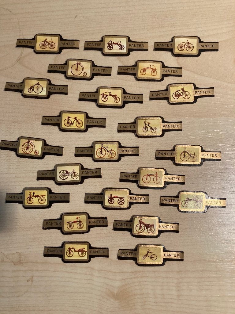 sigarenbandjes, Ophalen of Verzenden, Gebruikt, Sigarenbandjes