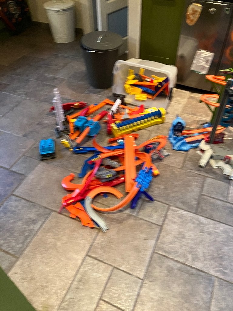Hot Wheels, Kinderen en Baby's, Ophalen, Hot Wheels, Handmatig, Met looping