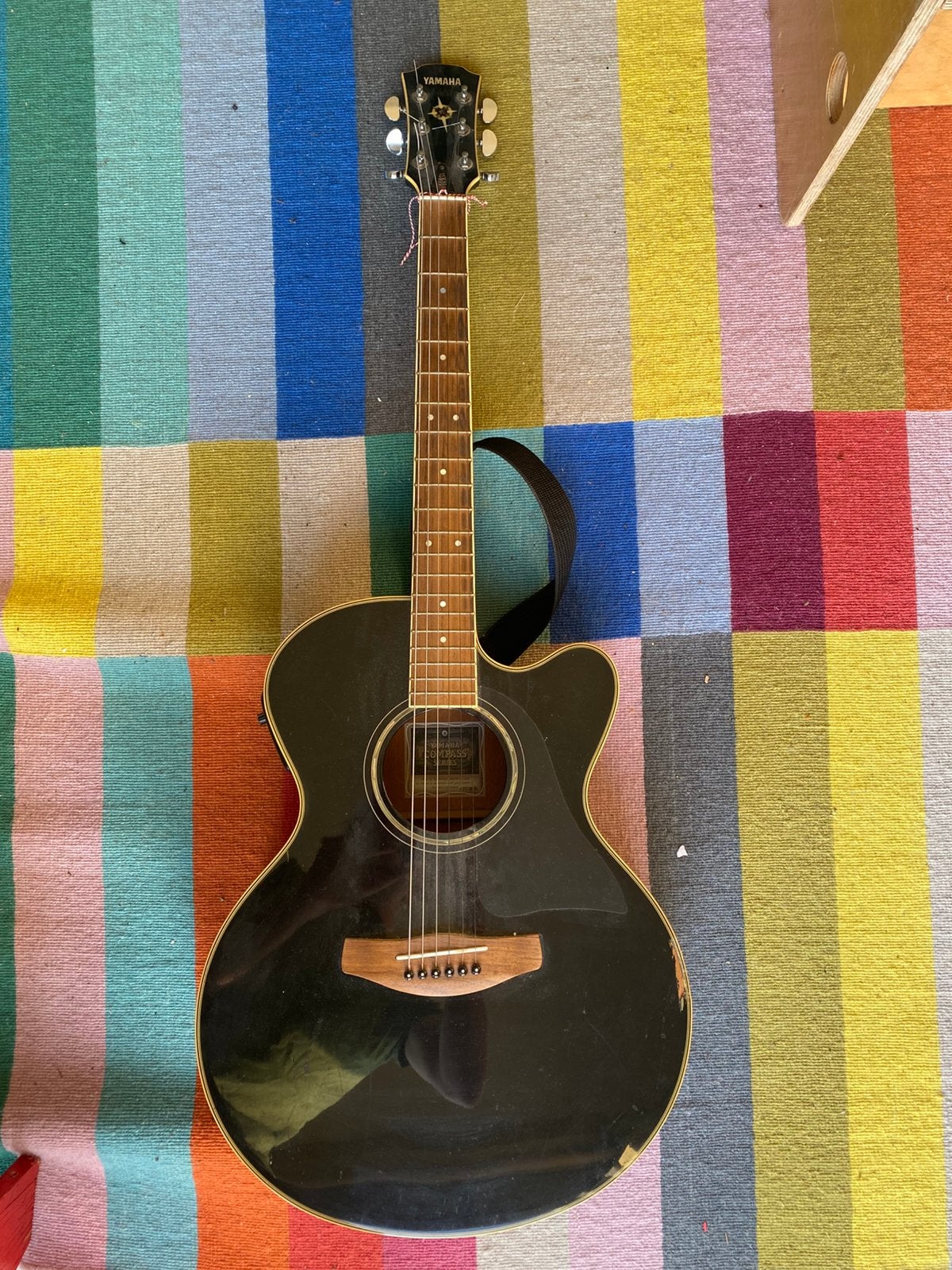 Yamaha Compass (CPX700 BL), Muziek en Instrumenten, Ophalen, Gebruikt, Western- of Steelstringgitaar, Met (piezo-)element