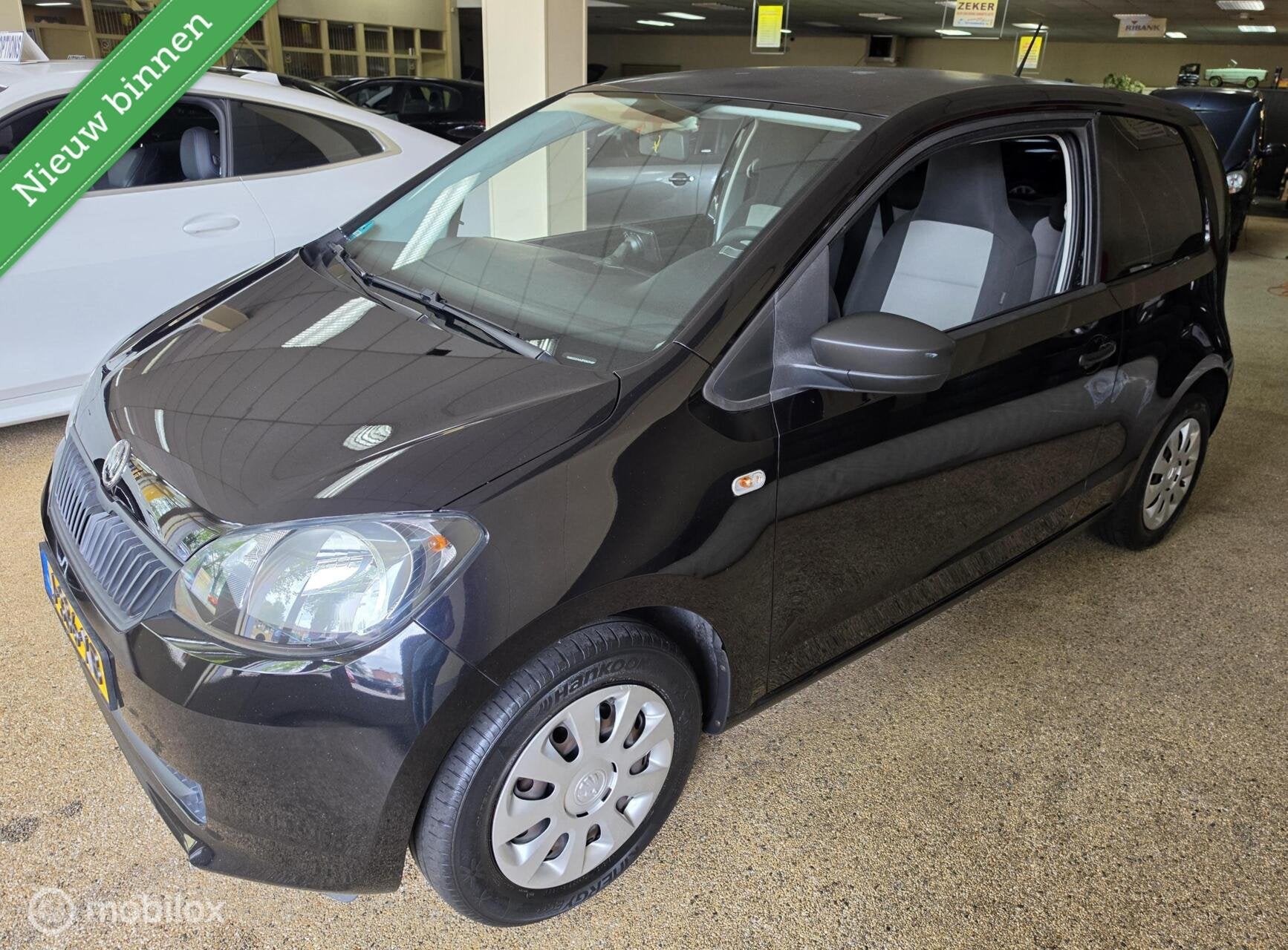 Skoda Citigo 1.0 Greentech Active Airco. Navigatie, Auto's, Voorwielaandrijving, Euro 5, Gebruikt, 60 pk