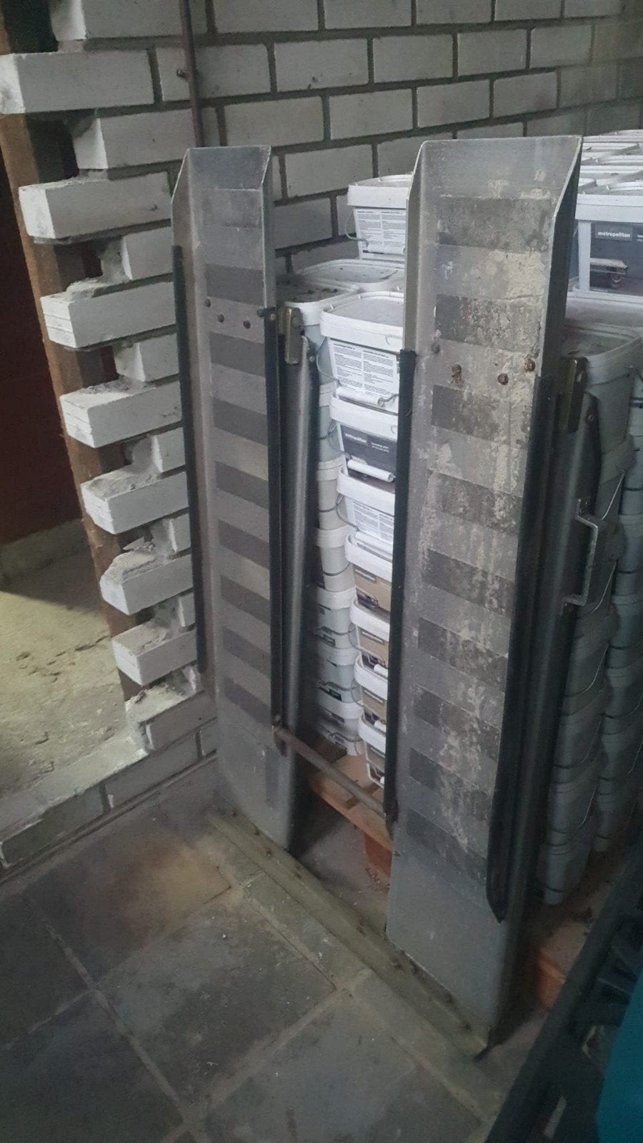 Stevige oprijplaten - enkele keren gebruikt, Ophalen of Verzenden