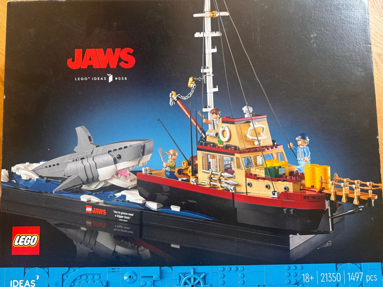 Lego Ideas 21350 Jaws - Compleet met boek