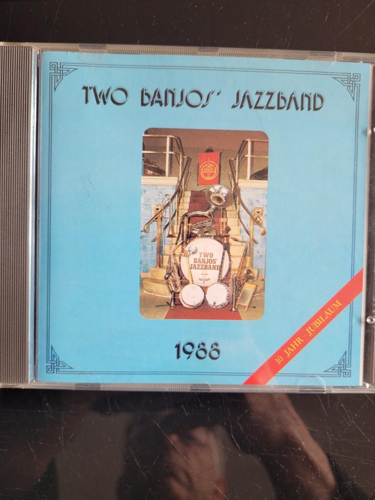 Two Banjos Jazzband - 1988 (10 Jaar Jubileum) CD, Ophalen of Verzenden, Zo goed als nieuw, Jazz