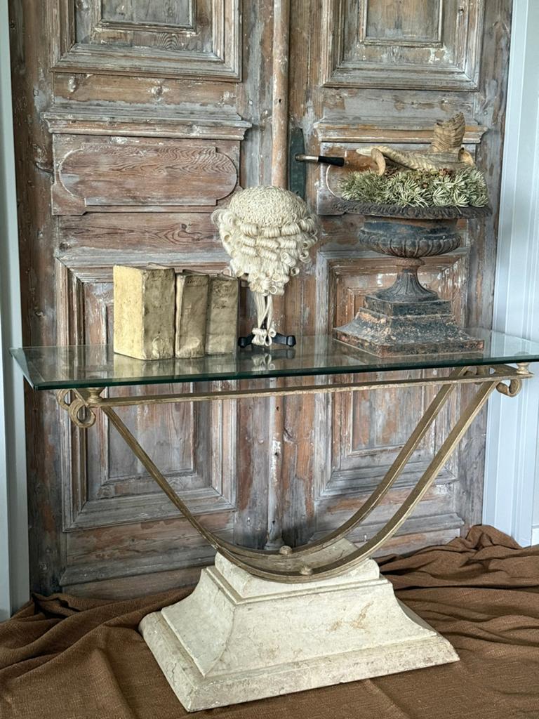 Italiaanse Console Tafel, Ophalen, 100 tot 150 cm, Zo goed als nieuw, 25 tot 50 cm