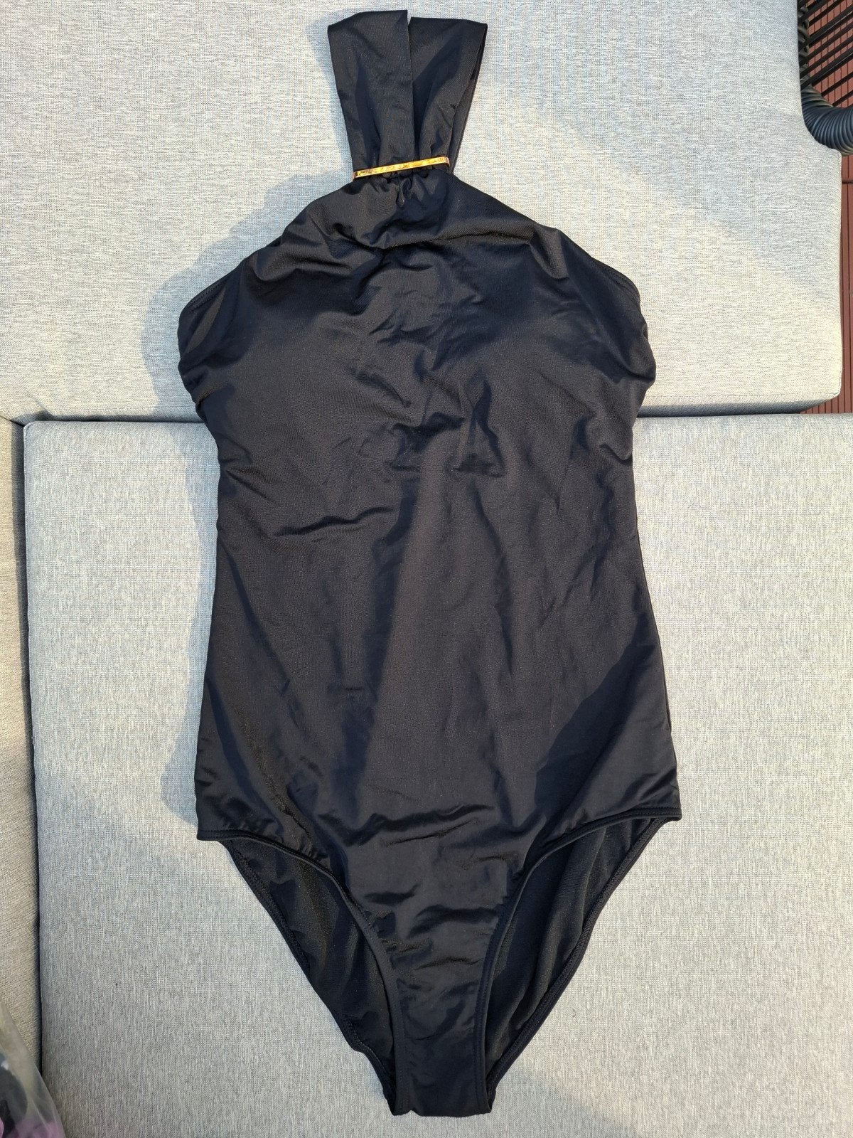 Beachwave zwart badpak maat 40 shaping, Beachwave, Zwart, Nieuw, Badpak