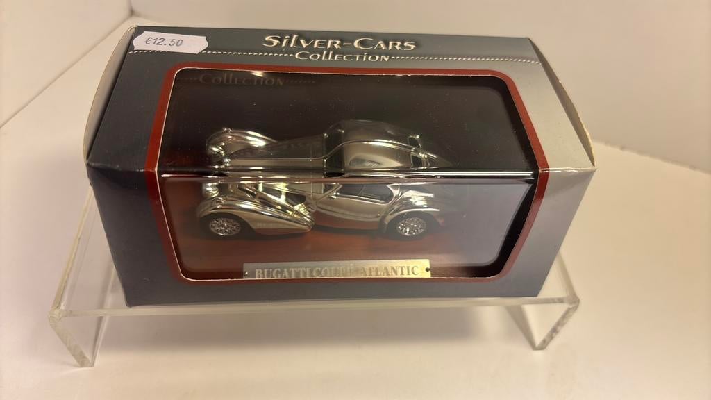 Bugatti coupe atlantic zilver atlas 1.43, Overige merken, Auto, Ophalen of Verzenden, A