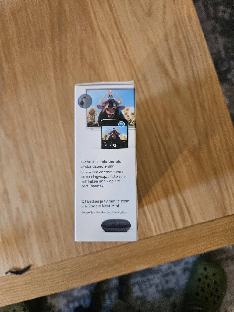 Google Chromecast 3rd gen (nieuw in originele verpakking), Ophalen, Nieuw, HDMI, Zonder harde schijf