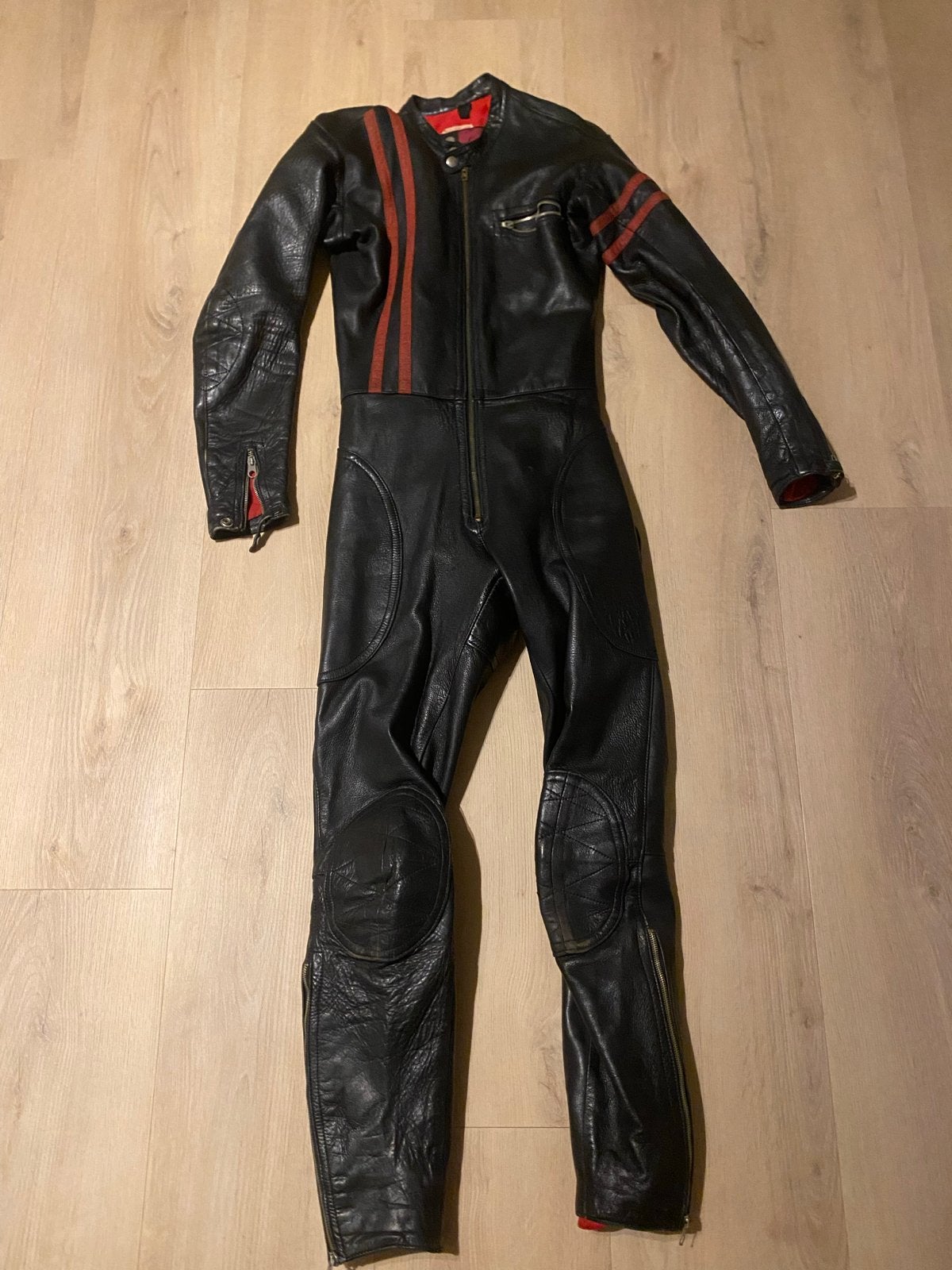 Damen Leren motoroverall - Maat 46, Motoren, Ophalen of Verzenden, Tweedehands, Heren, Overall