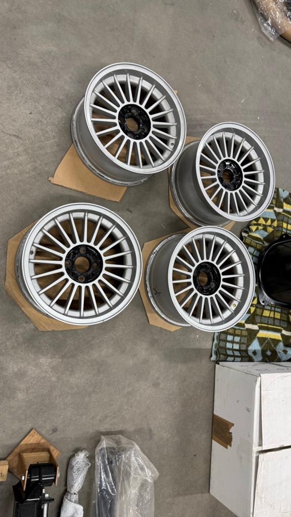 Set van 4 gebruikte velgen, 15 inch imi Alpina BMW E21, Auto-onderdelen, Ophalen, Gebruikt, 15 inch, Velg(en)