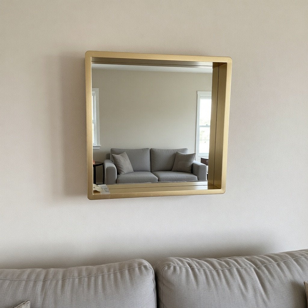 MondiArt Mirror All - Gold (53x43 cm) Nieuw, Ophalen, Eu, Nieuw, Minder dan 100 cm