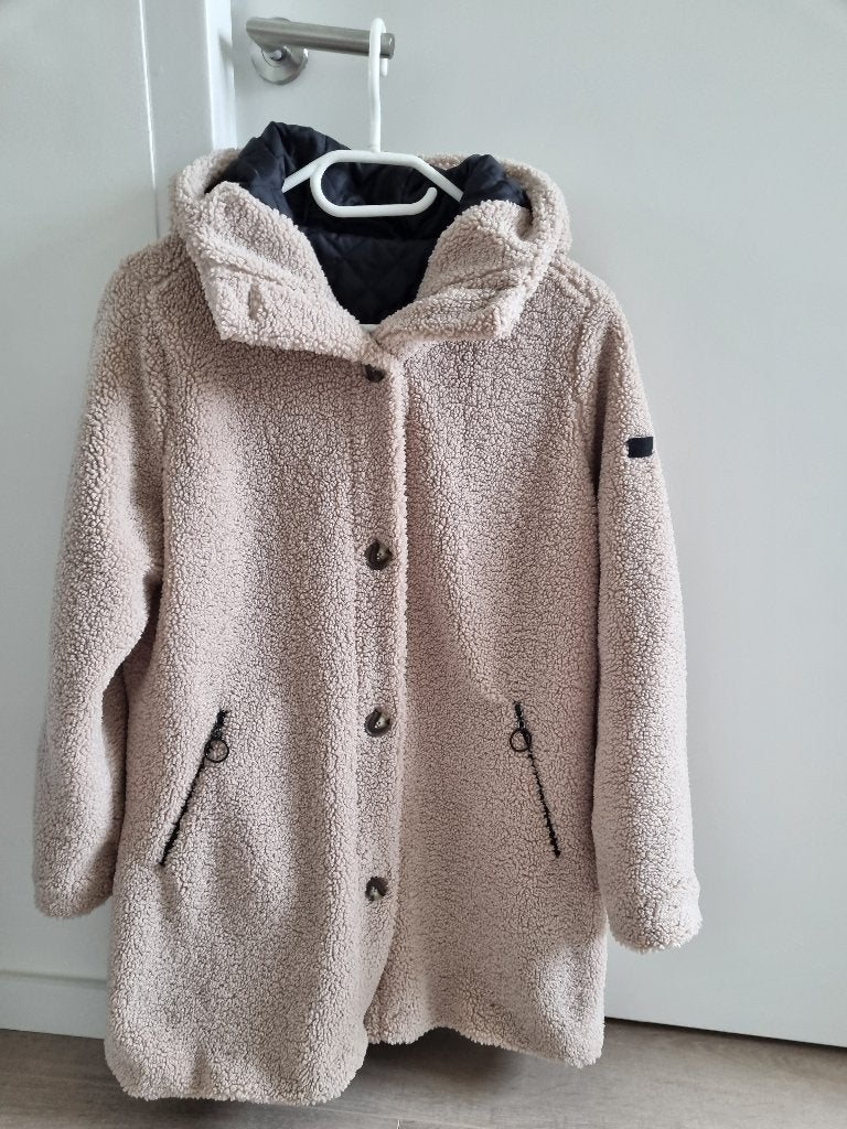 Teddy jas - NIEUW!, Kleding | Dames, Maat 38/40 (M), Beige, Nieuw, Ophalen of Verzenden