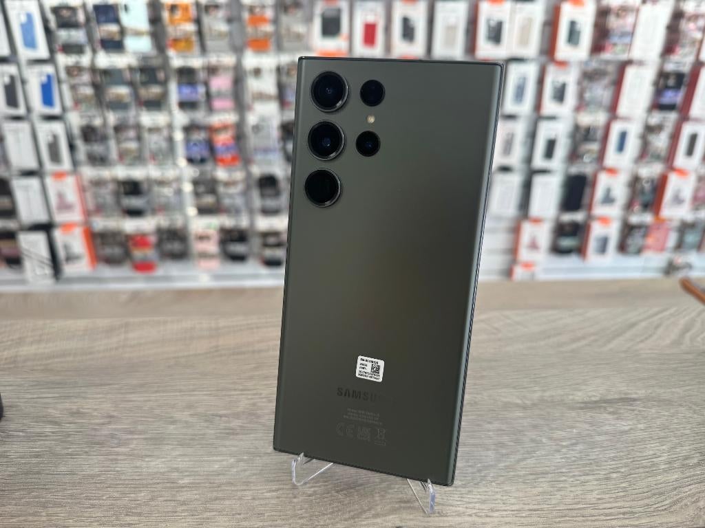 Samsung S23 Ultra 256GB Groen - Nieuwstaat! | Garantie, Samsung, Overige kleuren, Touchscreen, Ophalen of Verzenden