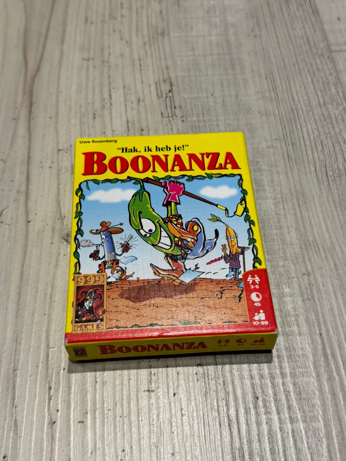 Boonanza spel - compleet basisspel, Vijf spelers of meer, Verzenden, Zo goed als nieuw