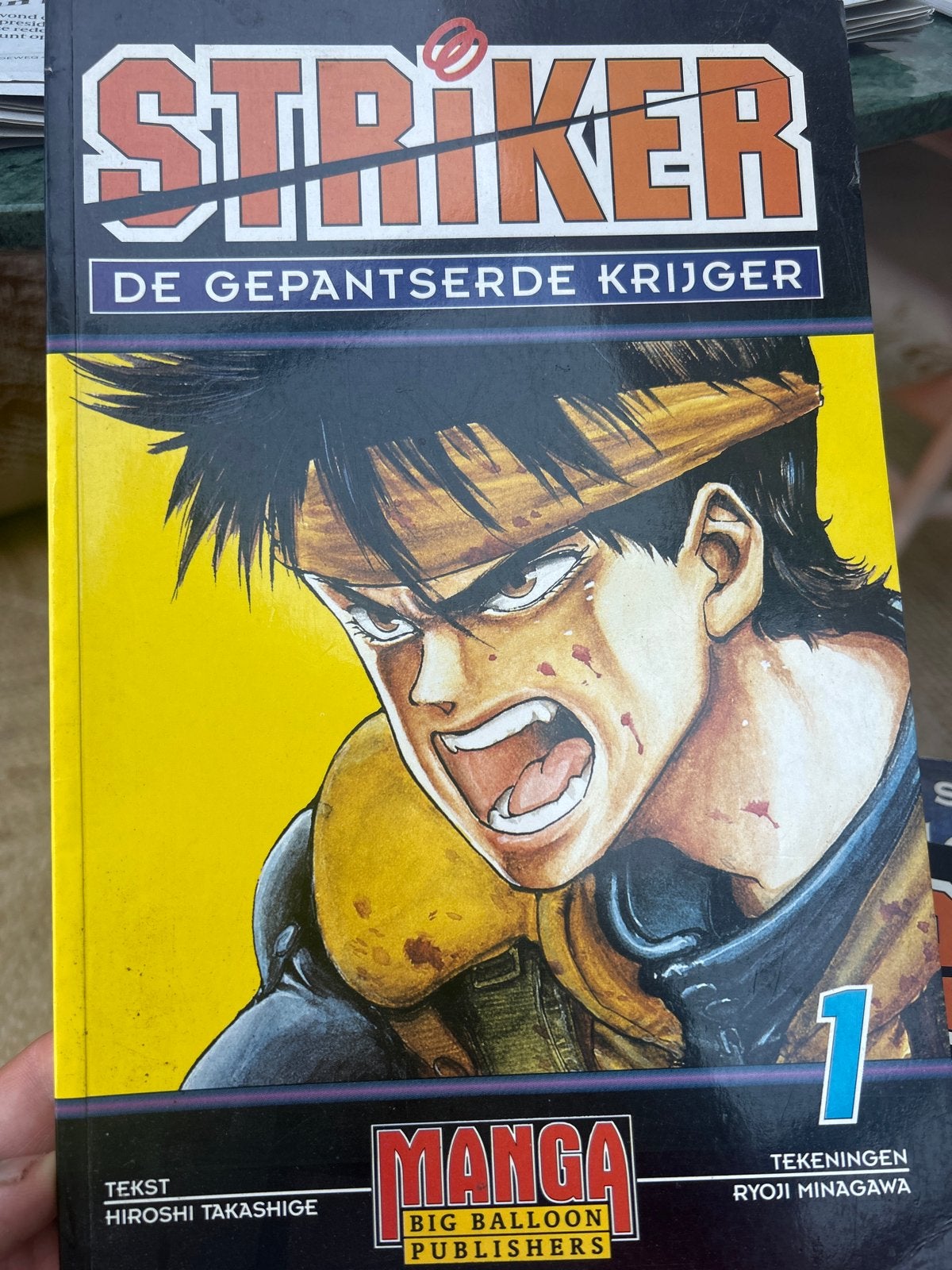 Striker Manga Deel 1 & 2 - De Gepantserde Krijger, Meerdere stripboeken, Ophalen of Verzenden, Zo goed als nieuw