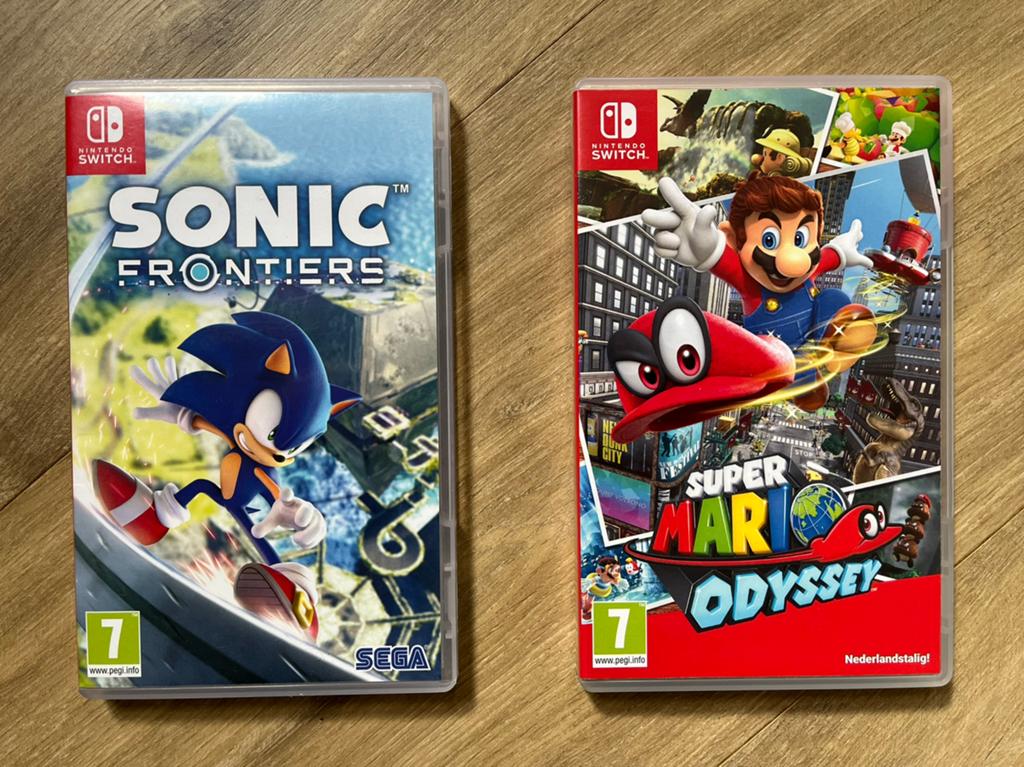 Nintendo Switch spellen Mario en Sonic, Ophalen of Verzenden, Zo goed als nieuw, Sport, 3 spelers of meer