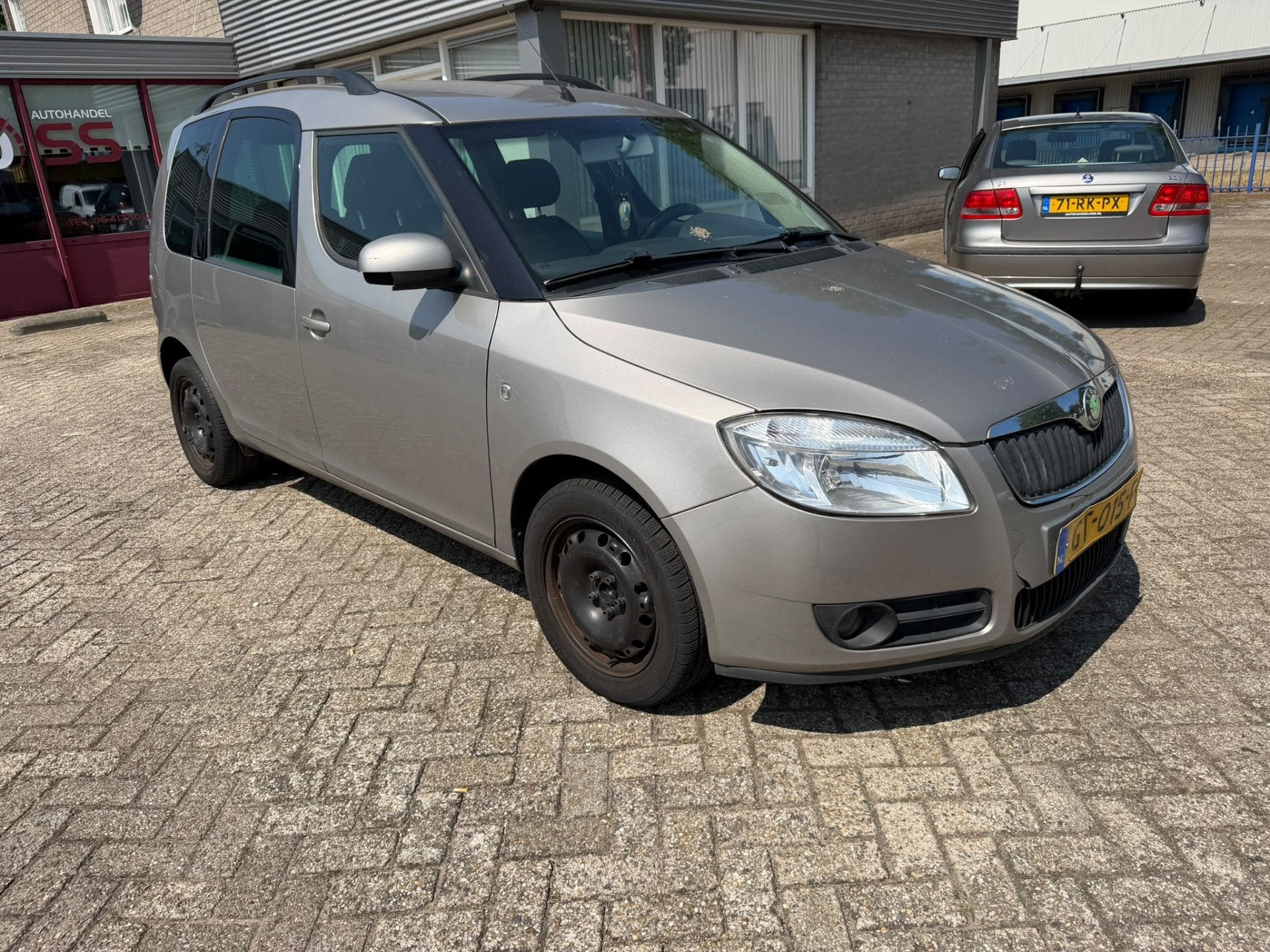 Skoda Roomster 1.4-16V Style LOOP SLOOP HANDEL EXPORT GEEN A, Voorwielaandrijving, Gebruikt, 4 cilinders, Bruin